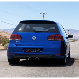 Накладка на задний бампер Golf V R32 Look на Volkswagen Golf VI GTI